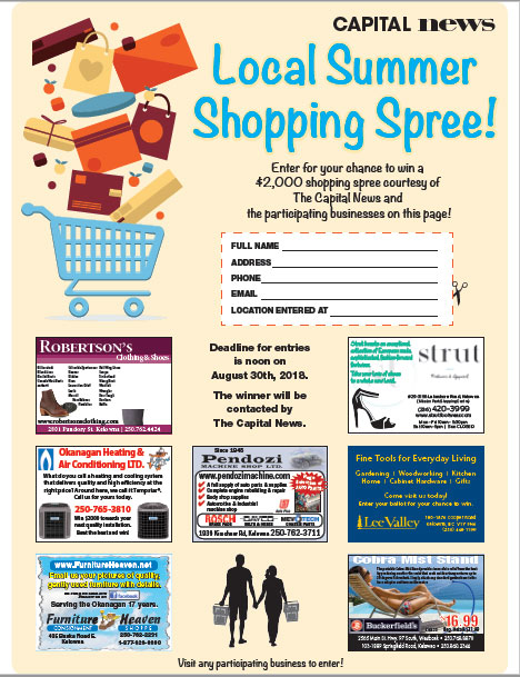 Enter Shopping Spree Contest from Capital News